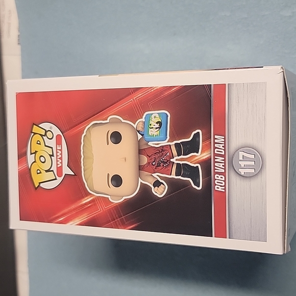 Rob Van Dam RVD funko pop brand new mint condition - Picture 4 of 4